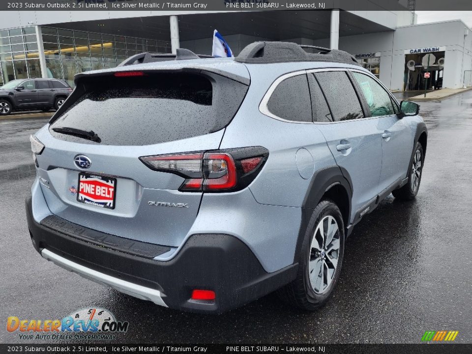 2023 Subaru Outback 2.5i Limited Ice Silver Metallic / Titanium Gray Photo #21