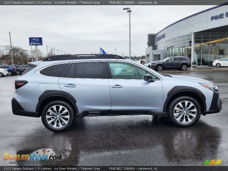 2023 Subaru Outback 2.5i Limited Ice Silver Metallic / Titanium Gray Photo #22