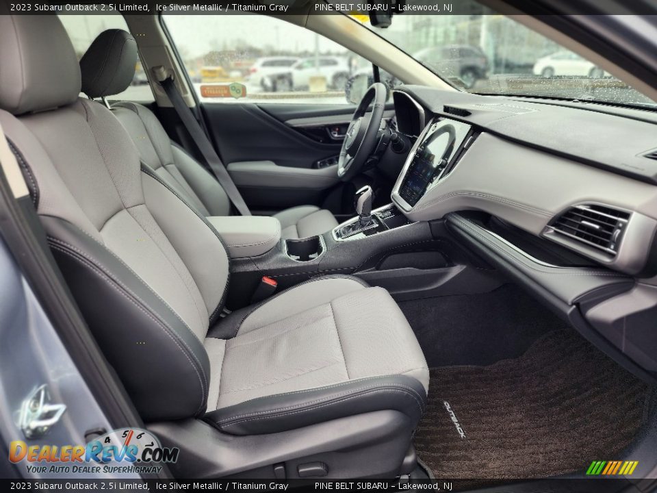 2023 Subaru Outback 2.5i Limited Ice Silver Metallic / Titanium Gray Photo #26