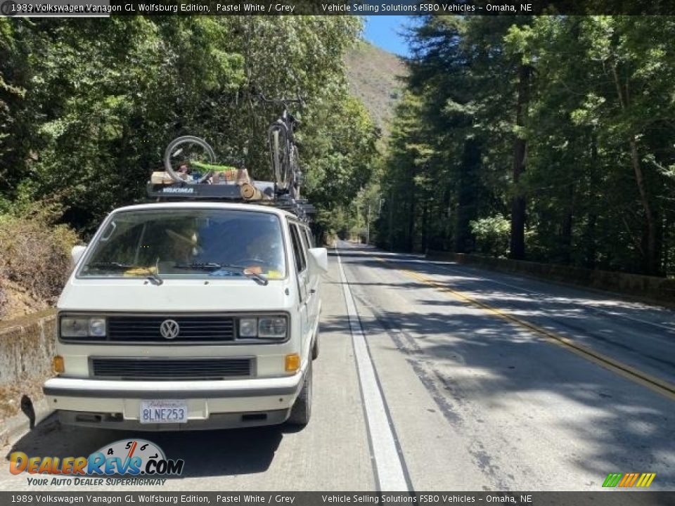 1989 Volkswagen Vanagon GL Wolfsburg Edition Pastel White / Grey Photo #2