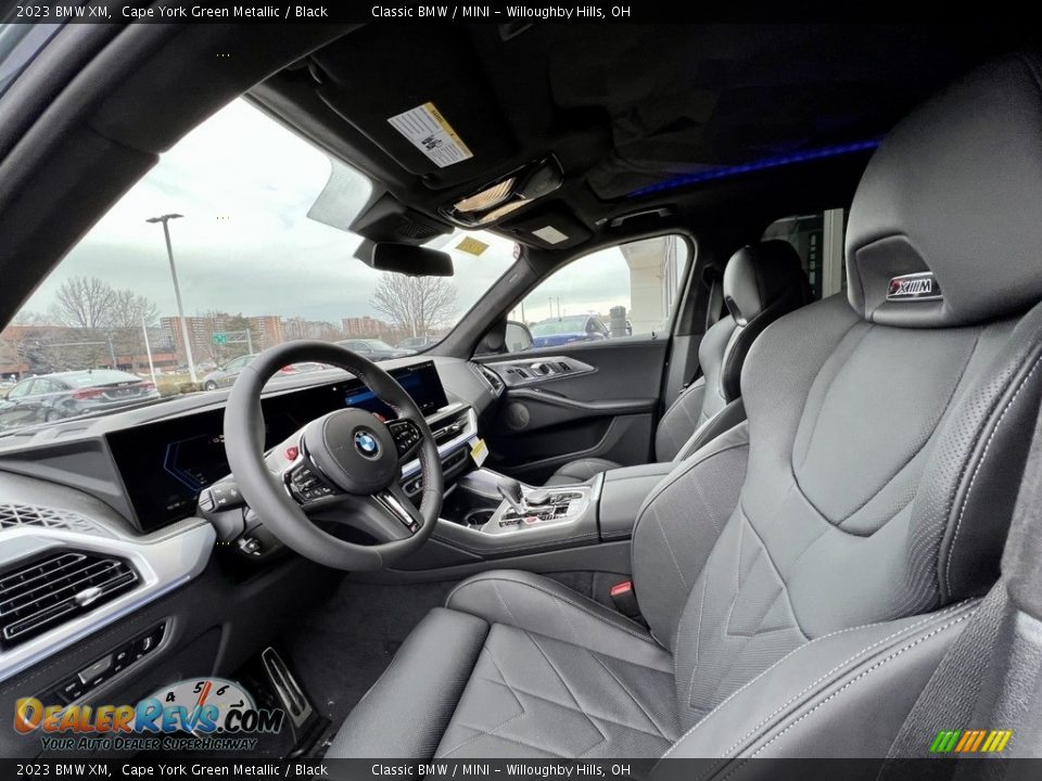 Black Interior - 2023 BMW XM  Photo #10