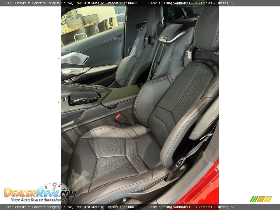 Front Seat of 2023 Chevrolet Corvette Stingray Coupe Photo #3