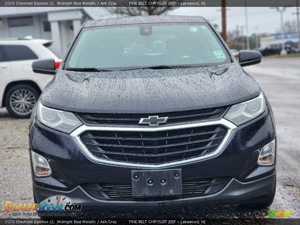 2020 Chevrolet Equinox LS Midnight Blue Metallic / Ash Gray Photo #2