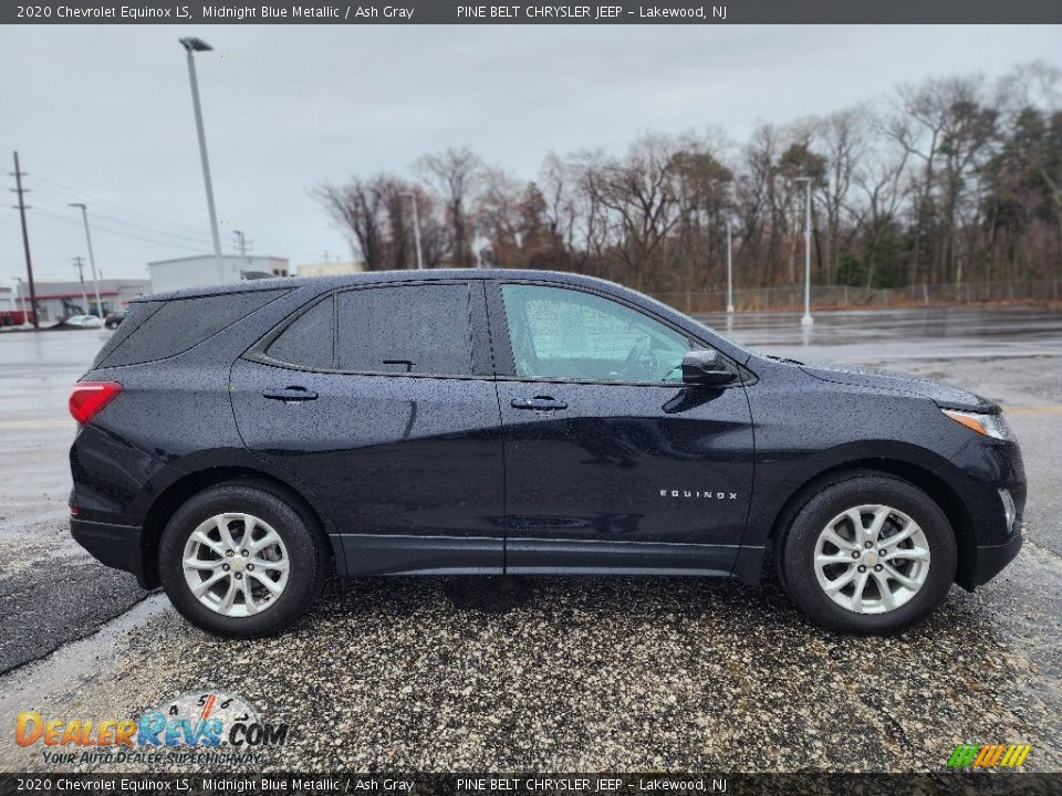 2020 Chevrolet Equinox LS Midnight Blue Metallic / Ash Gray Photo #4