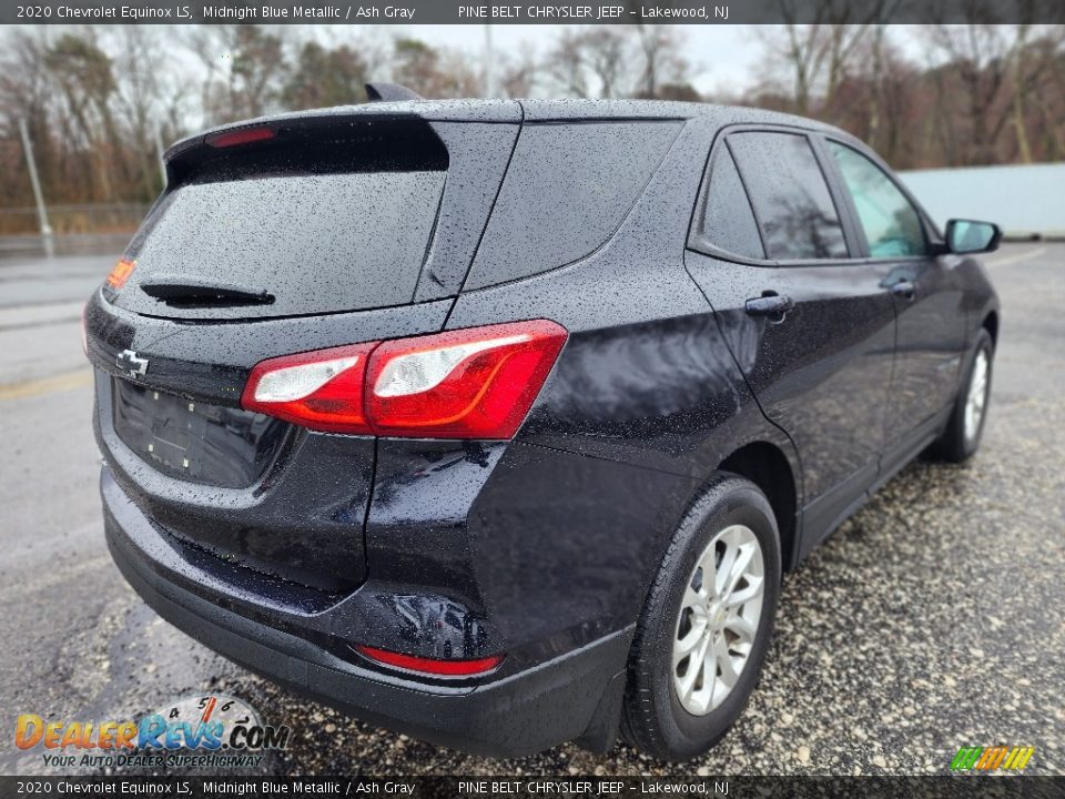 2020 Chevrolet Equinox LS Midnight Blue Metallic / Ash Gray Photo #6