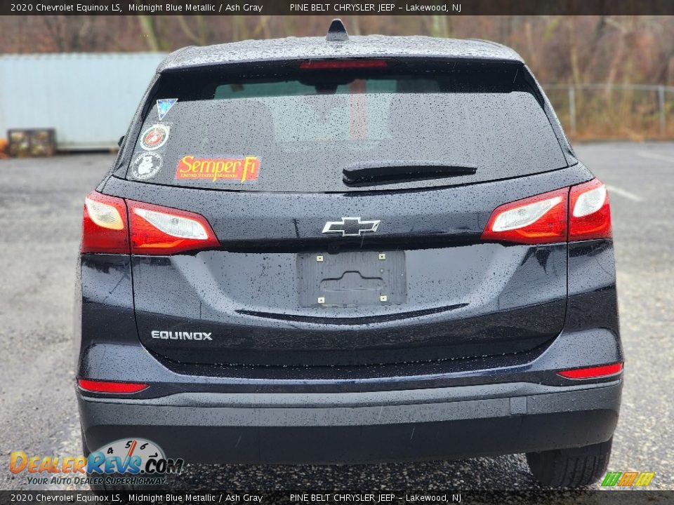 2020 Chevrolet Equinox LS Midnight Blue Metallic / Ash Gray Photo #7