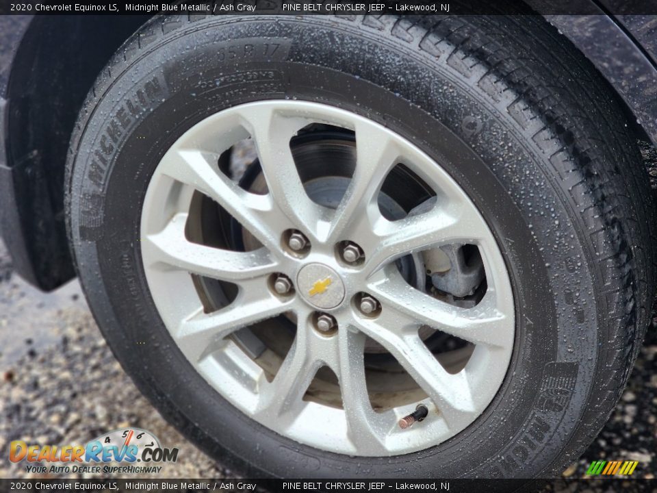 2020 Chevrolet Equinox LS Midnight Blue Metallic / Ash Gray Photo #10
