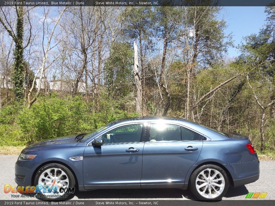 Blue Metallic 2019 Ford Taurus Limited Photo #1