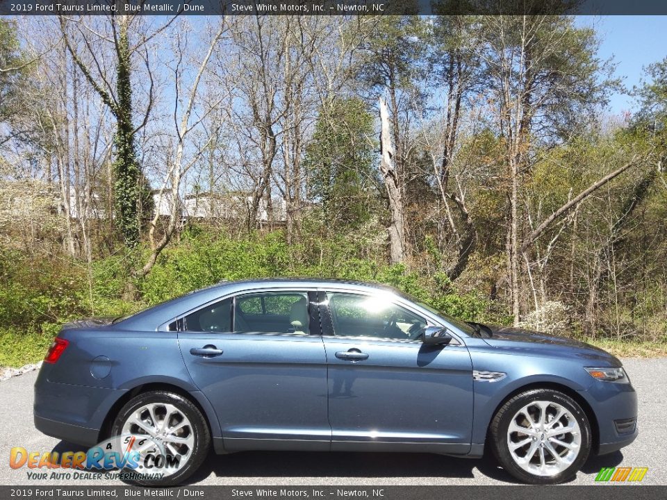 Blue Metallic 2019 Ford Taurus Limited Photo #6