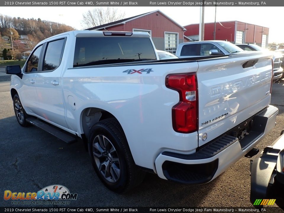 2019 Chevrolet Silverado 1500 RST Crew Cab 4WD Summit White / Jet Black Photo #2