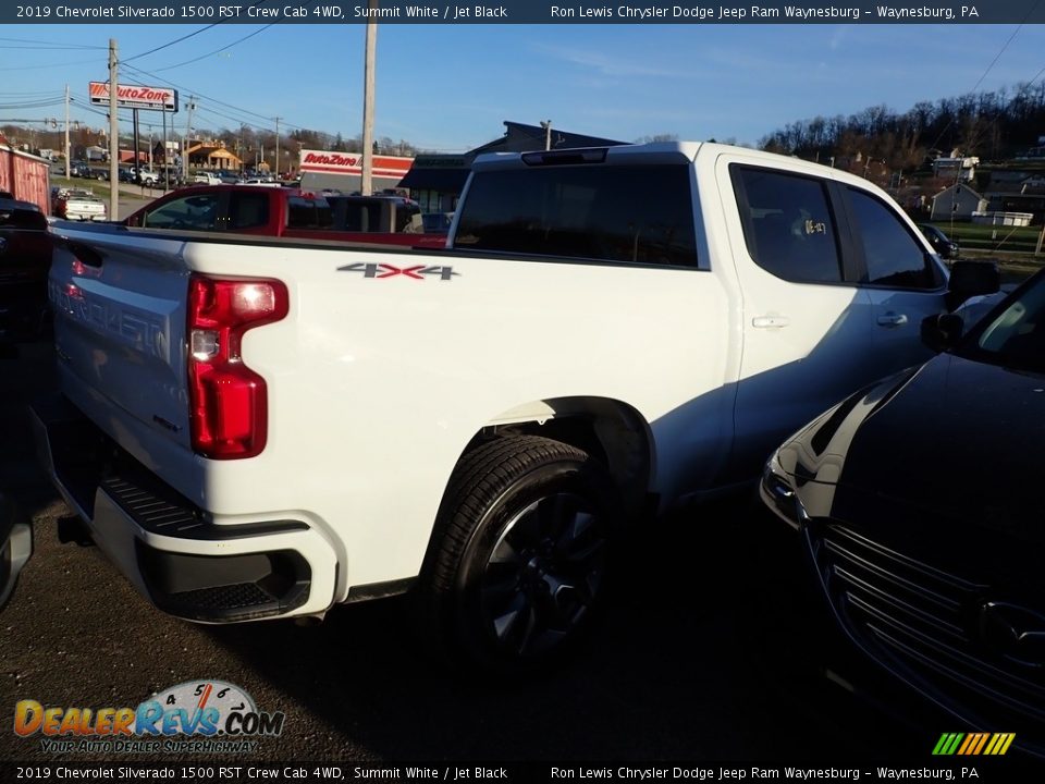 2019 Chevrolet Silverado 1500 RST Crew Cab 4WD Summit White / Jet Black Photo #3