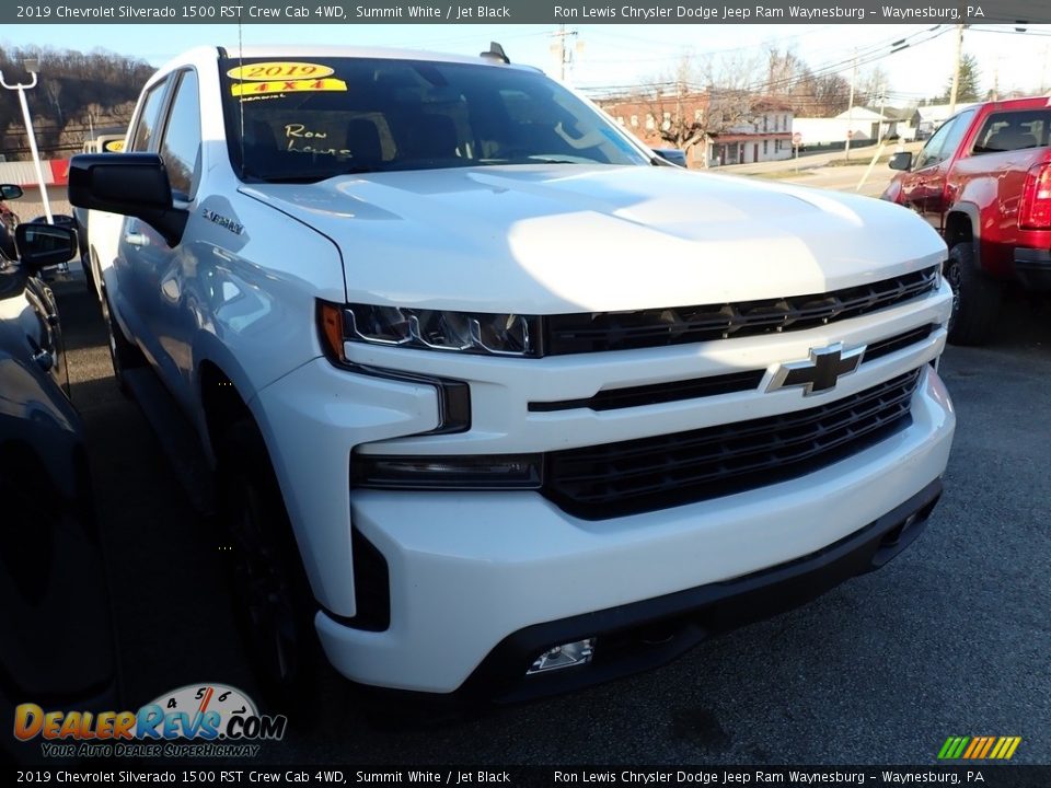 2019 Chevrolet Silverado 1500 RST Crew Cab 4WD Summit White / Jet Black Photo #4