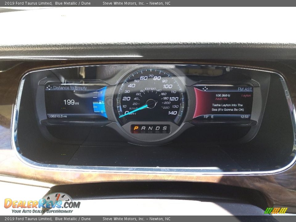 2019 Ford Taurus Limited Gauges Photo #21
