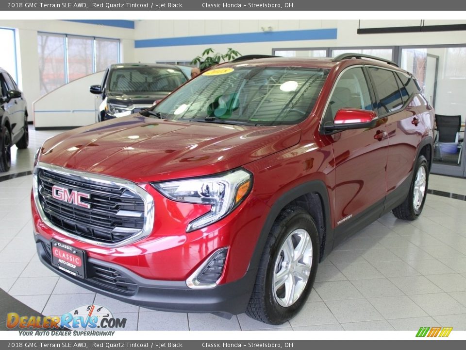 2018 GMC Terrain SLE AWD Red Quartz Tintcoat / ­Jet Black Photo #1