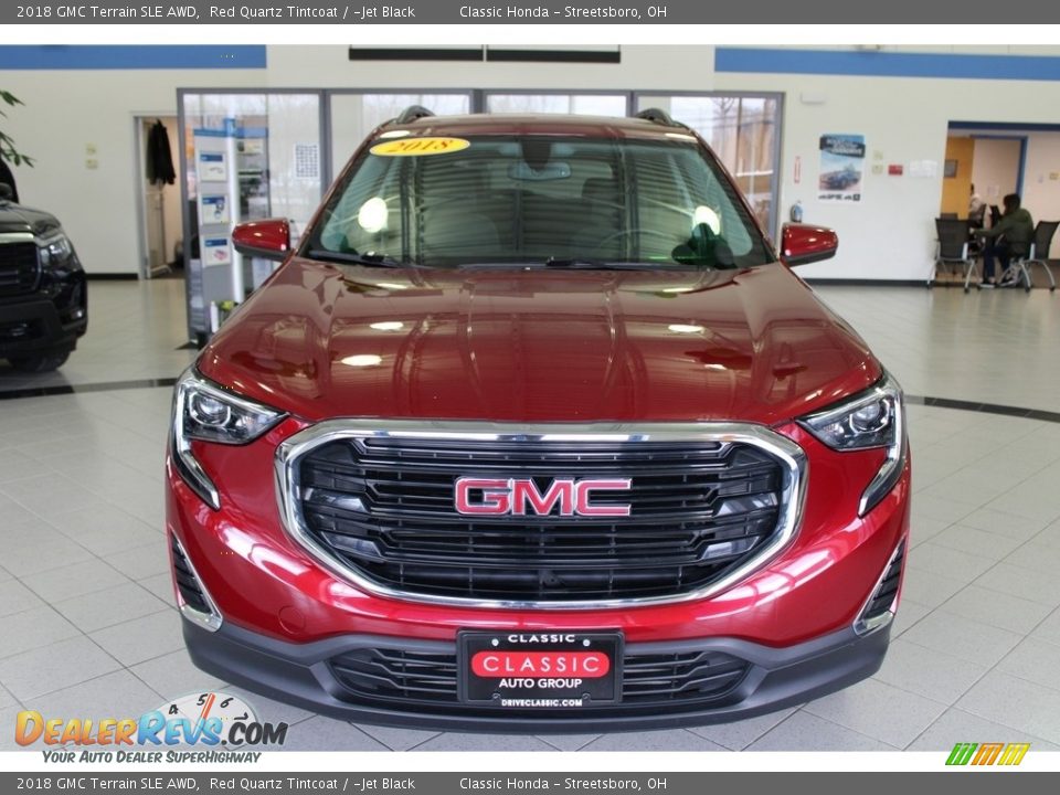 2018 GMC Terrain SLE AWD Red Quartz Tintcoat / ­Jet Black Photo #2