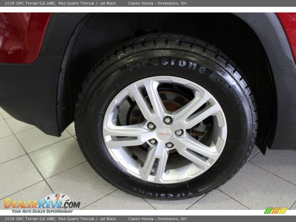 2018 GMC Terrain SLE AWD Red Quartz Tintcoat / ­Jet Black Photo #6