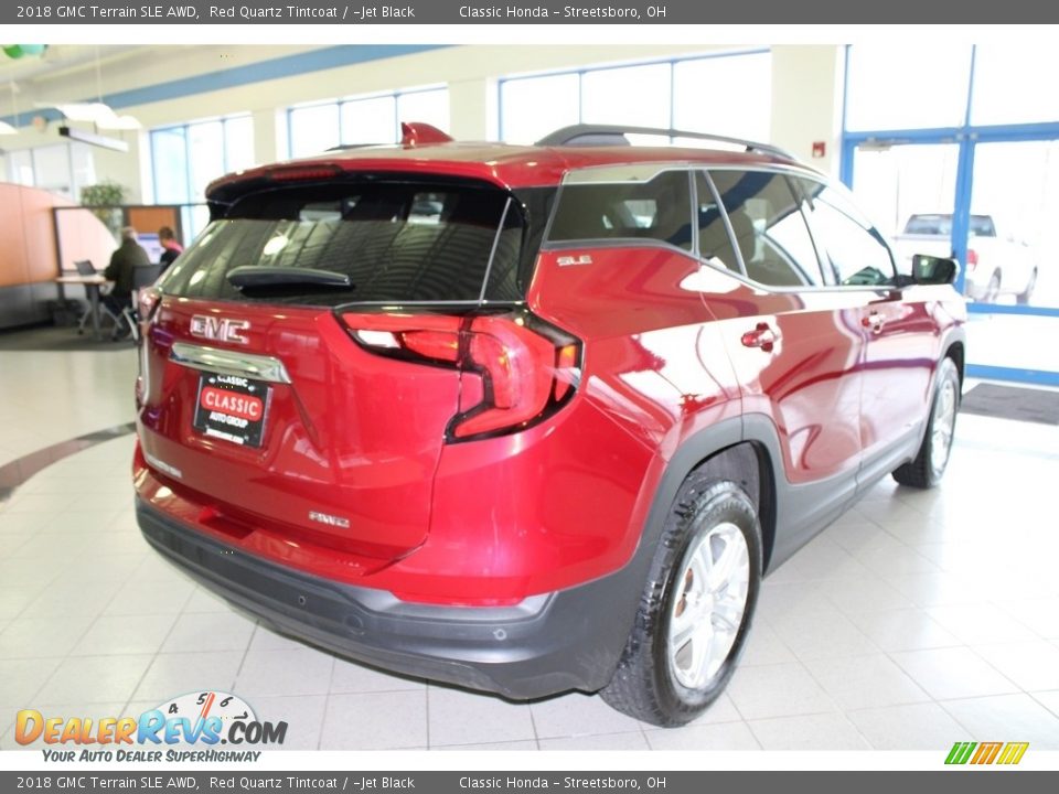 2018 GMC Terrain SLE AWD Red Quartz Tintcoat / ­Jet Black Photo #7