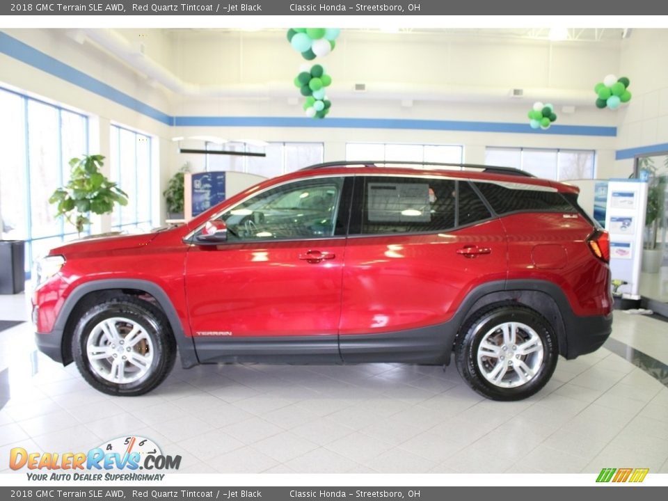 2018 GMC Terrain SLE AWD Red Quartz Tintcoat / ­Jet Black Photo #10
