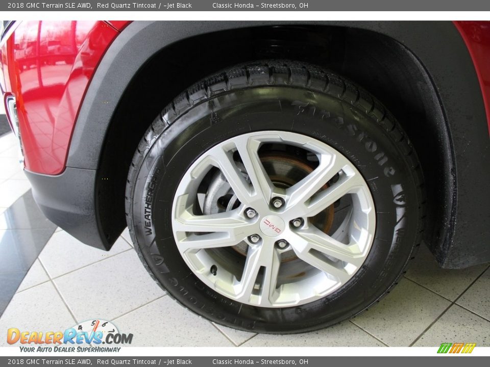 2018 GMC Terrain SLE AWD Red Quartz Tintcoat / ­Jet Black Photo #12