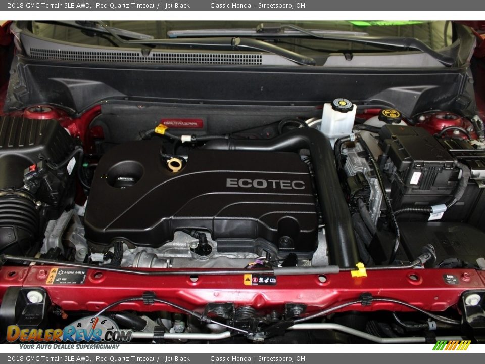 2018 GMC Terrain SLE AWD Red Quartz Tintcoat / ­Jet Black Photo #13