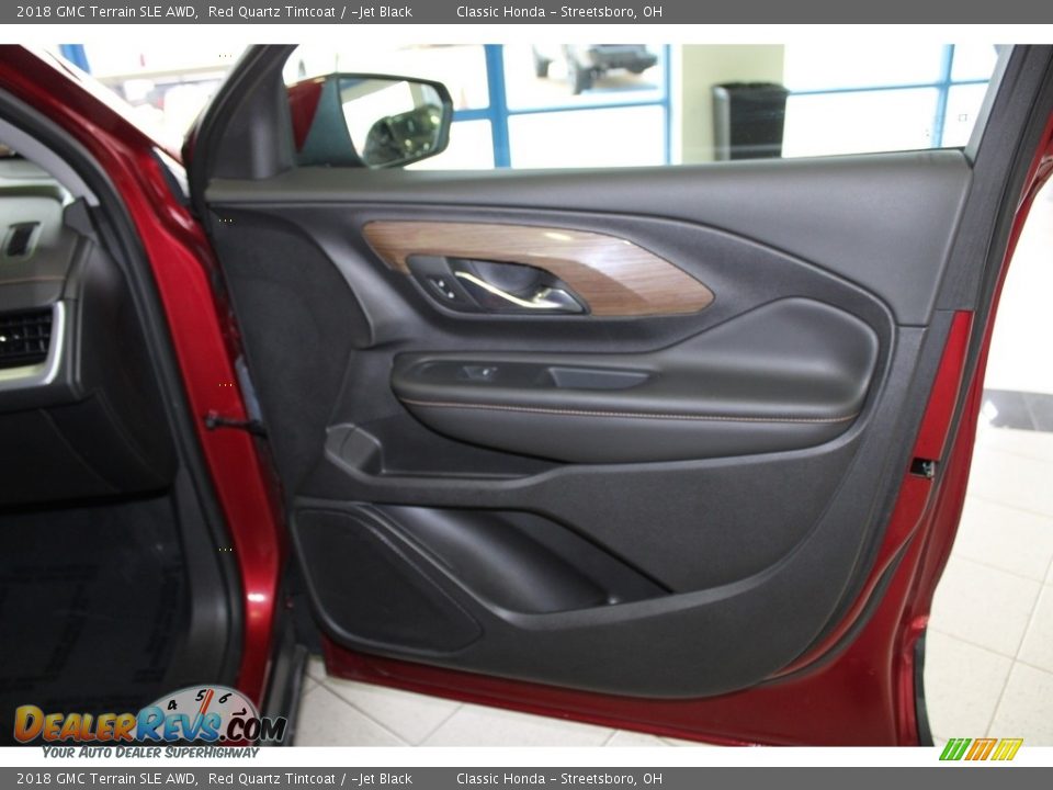 2018 GMC Terrain SLE AWD Red Quartz Tintcoat / ­Jet Black Photo #14