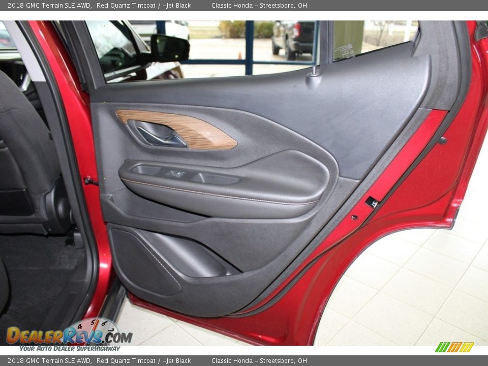 2018 GMC Terrain SLE AWD Red Quartz Tintcoat / ­Jet Black Photo #17