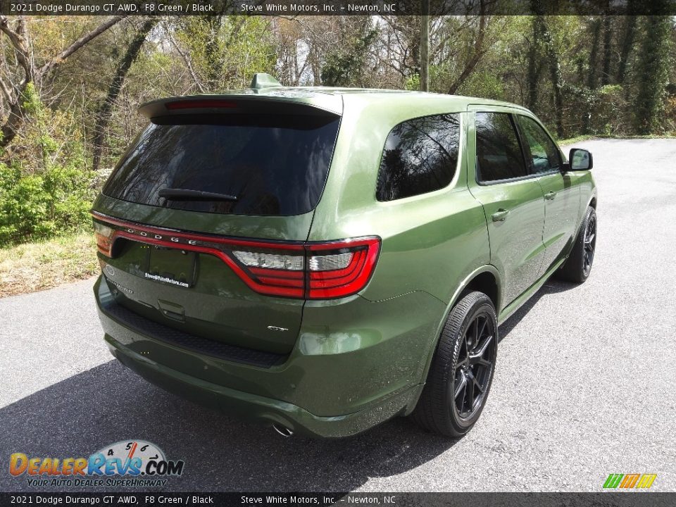 2021 Dodge Durango GT AWD F8 Green / Black Photo #7