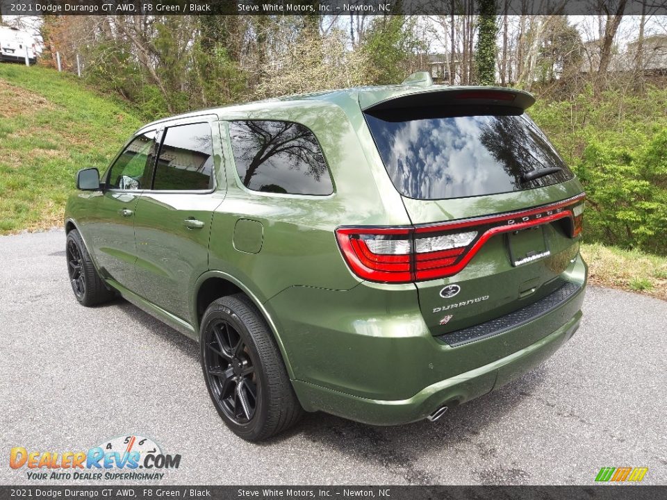 2021 Dodge Durango GT AWD F8 Green / Black Photo #9