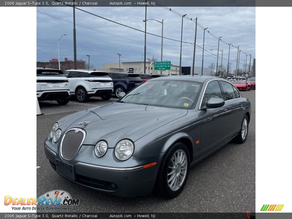 2006 Jaguar S-Type 3.0 Quartz Metallic / Charcoal Photo #1