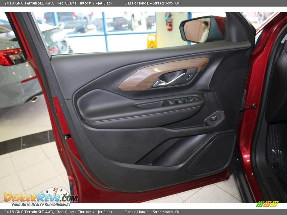 2018 GMC Terrain SLE AWD Red Quartz Tintcoat / ­Jet Black Photo #25