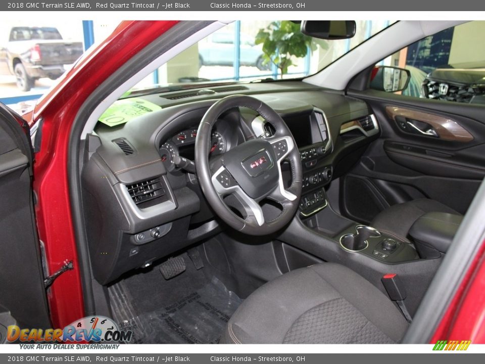 2018 GMC Terrain SLE AWD Red Quartz Tintcoat / ­Jet Black Photo #26