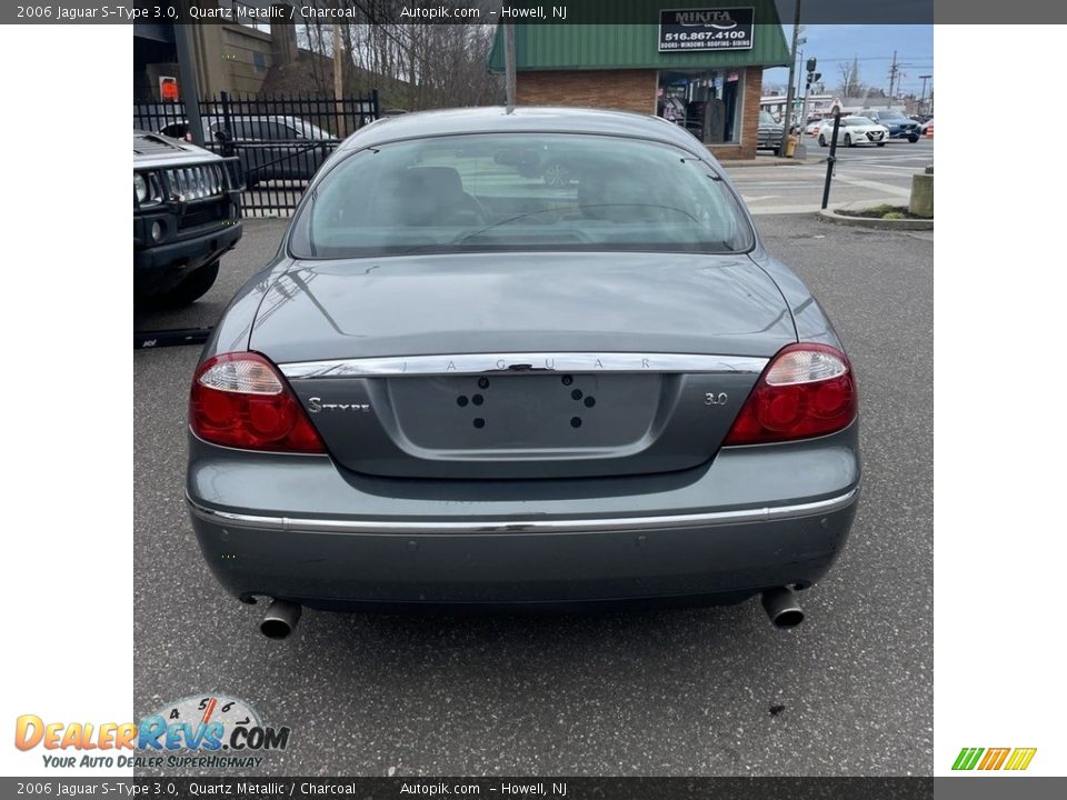 2006 Jaguar S-Type 3.0 Quartz Metallic / Charcoal Photo #3