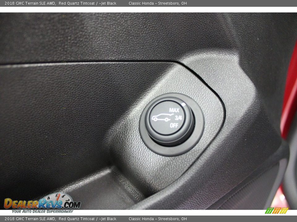 2018 GMC Terrain SLE AWD Red Quartz Tintcoat / ­Jet Black Photo #28