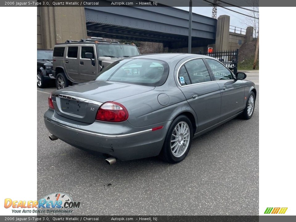 2006 Jaguar S-Type 3.0 Quartz Metallic / Charcoal Photo #4