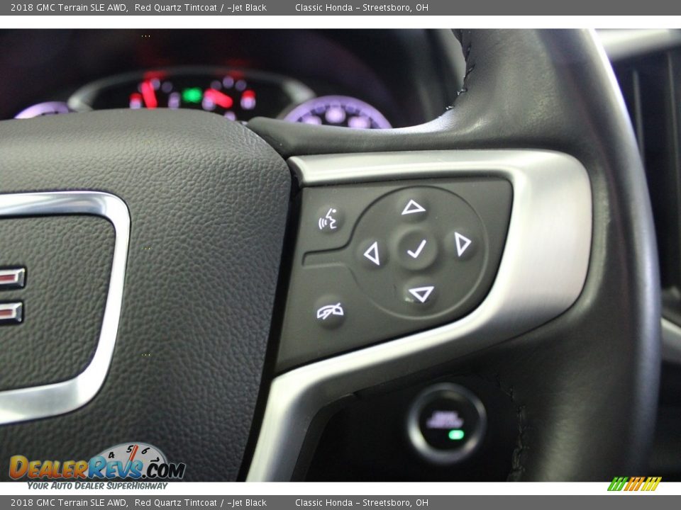 2018 GMC Terrain SLE AWD Red Quartz Tintcoat / ­Jet Black Photo #30