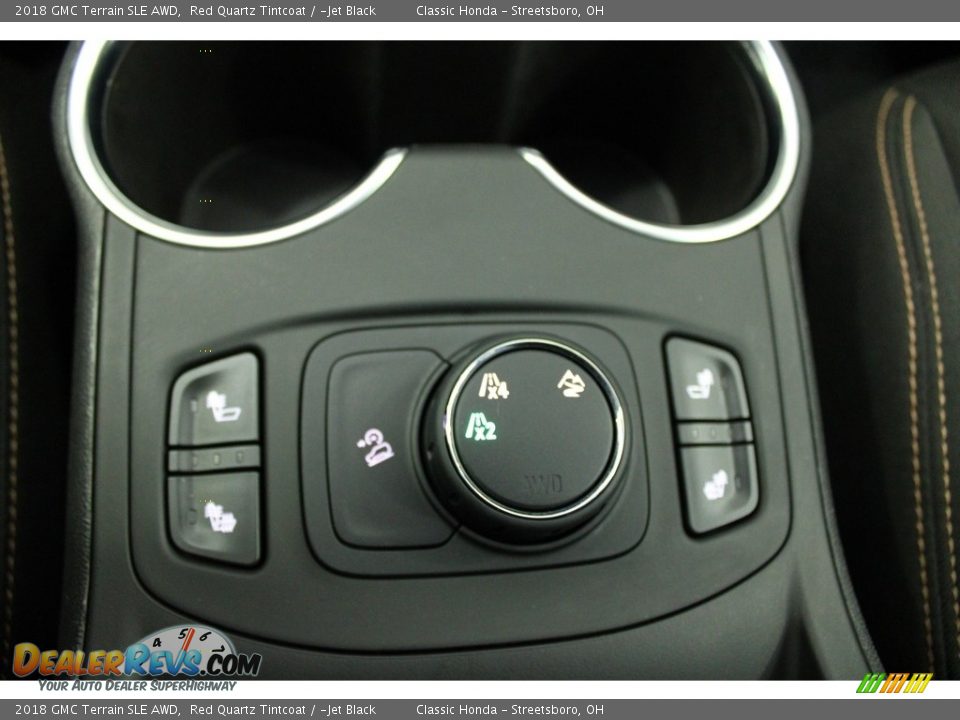 2018 GMC Terrain SLE AWD Red Quartz Tintcoat / ­Jet Black Photo #32