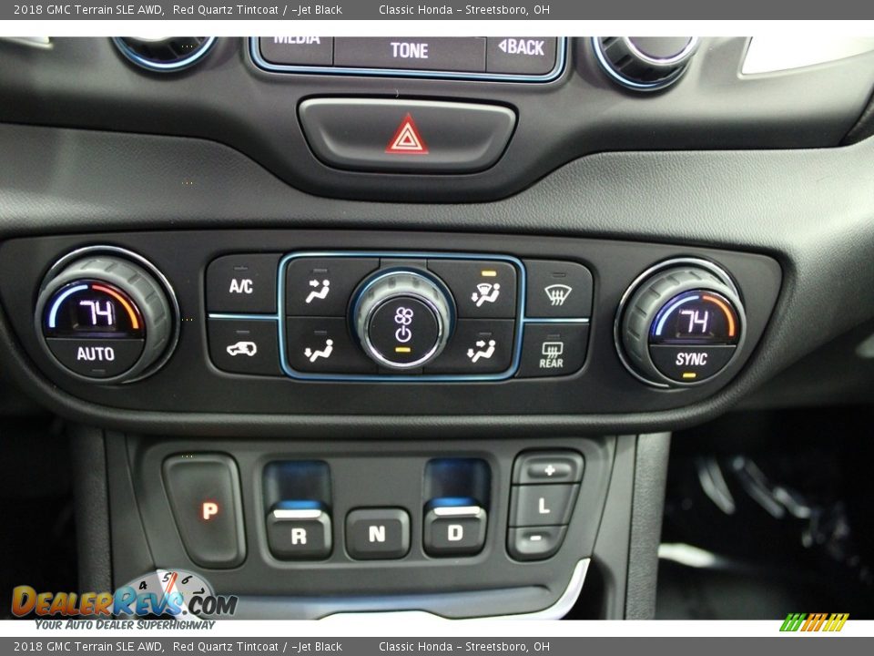 2018 GMC Terrain SLE AWD Red Quartz Tintcoat / ­Jet Black Photo #34