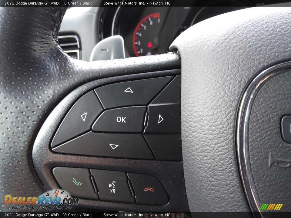 2021 Dodge Durango GT AWD Steering Wheel Photo #21