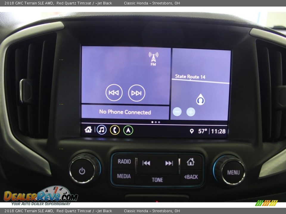 2018 GMC Terrain SLE AWD Red Quartz Tintcoat / ­Jet Black Photo #35