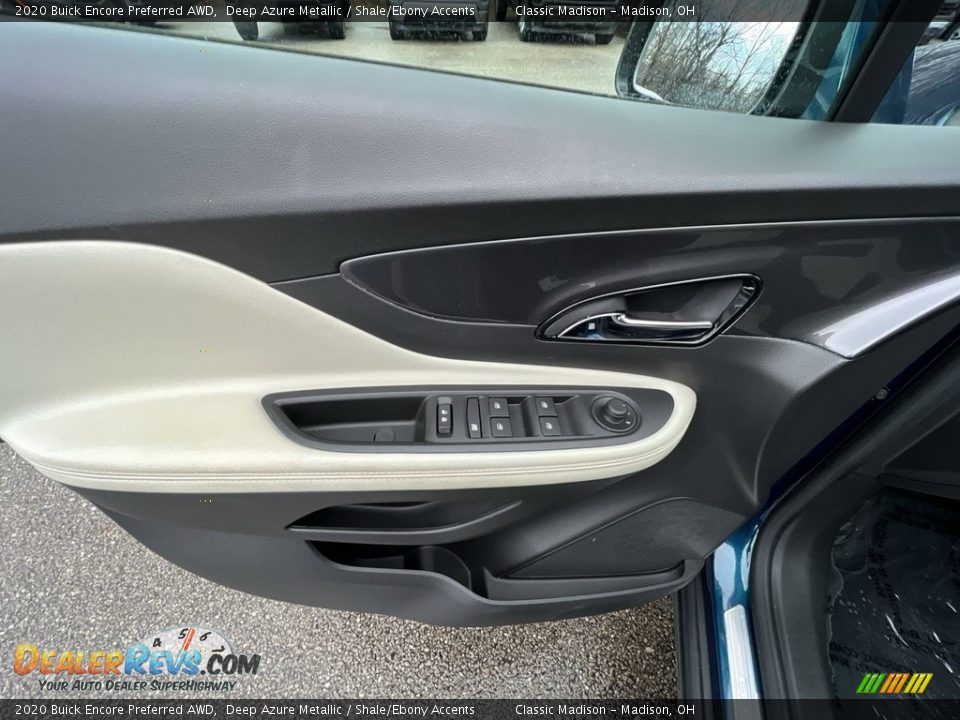2020 Buick Encore Preferred AWD Deep Azure Metallic / Shale/Ebony Accents Photo #8