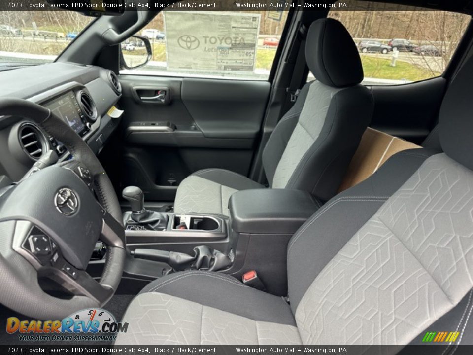Front Seat of 2023 Toyota Tacoma TRD Sport Double Cab 4x4 Photo #4