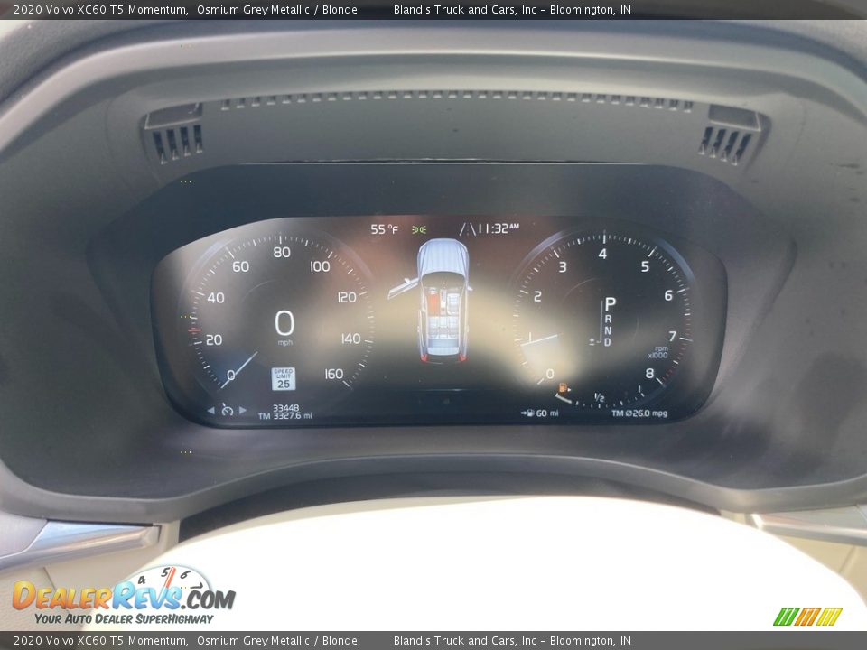 2020 Volvo XC60 T5 Momentum Gauges Photo #25