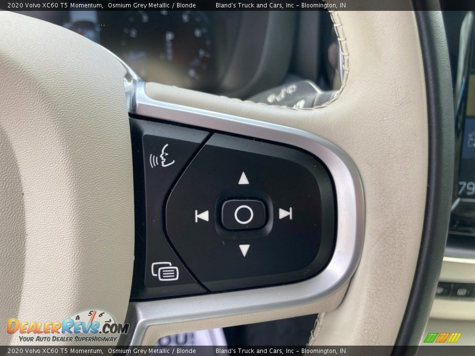 2020 Volvo XC60 T5 Momentum Steering Wheel Photo #26