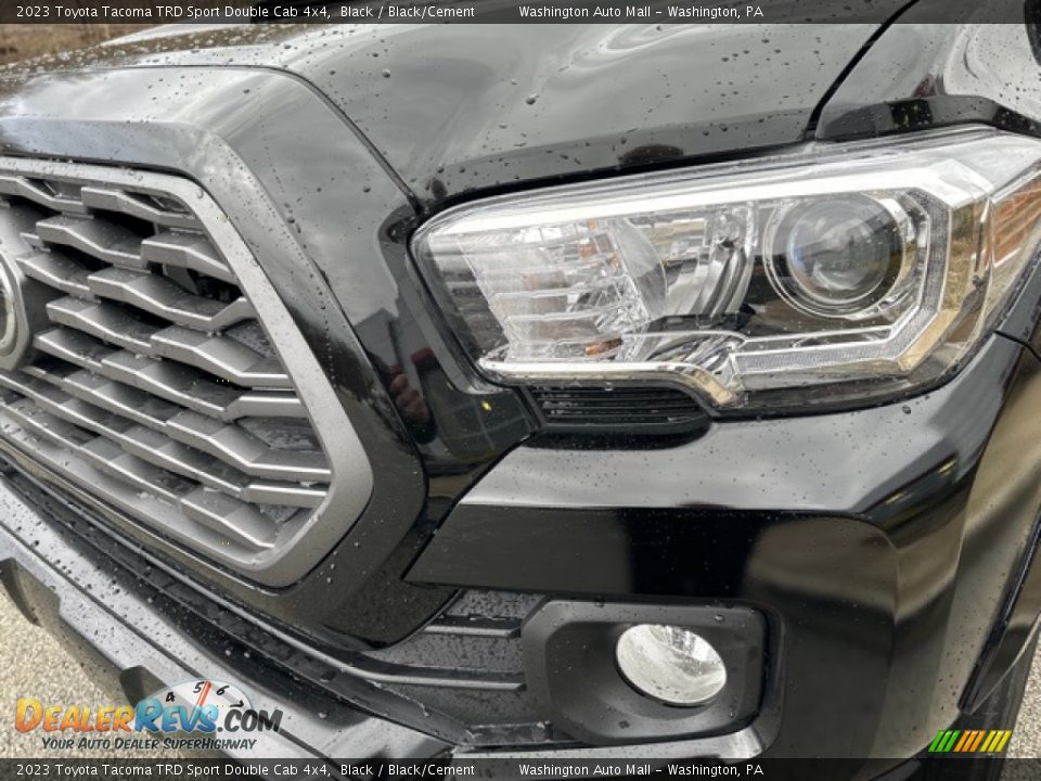 2023 Toyota Tacoma TRD Sport Double Cab 4x4 Black / Black/Cement Photo #20