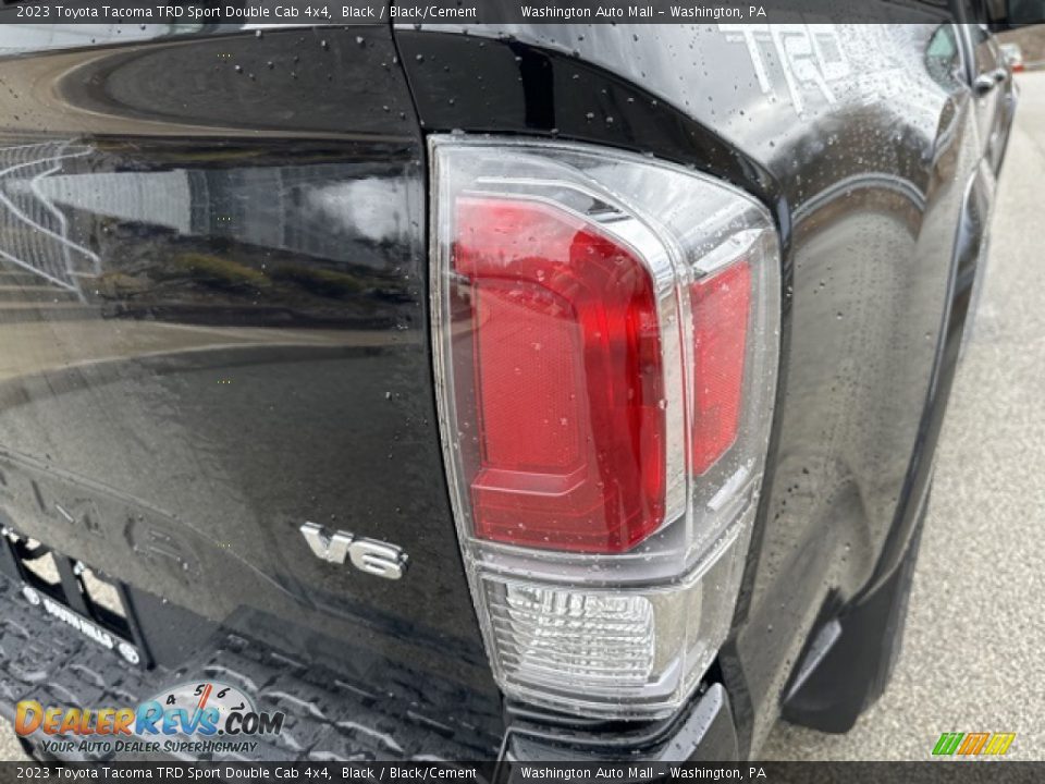 2023 Toyota Tacoma TRD Sport Double Cab 4x4 Black / Black/Cement Photo #22