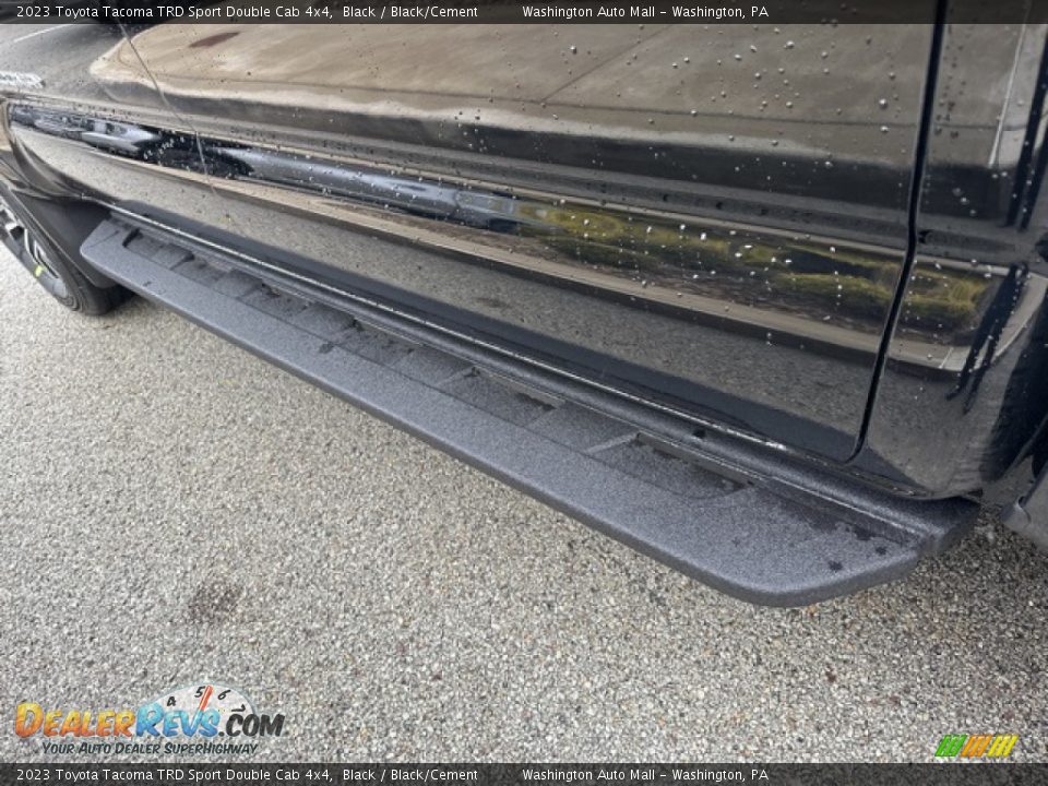 2023 Toyota Tacoma TRD Sport Double Cab 4x4 Black / Black/Cement Photo #25