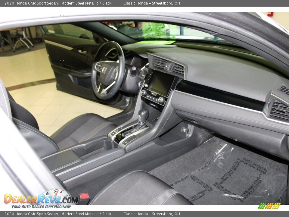 2020 Honda Civic Sport Sedan Modern Steel Metallic / Black Photo #15
