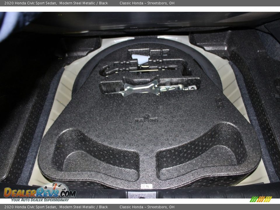 2020 Honda Civic Sport Sedan Modern Steel Metallic / Black Photo #21