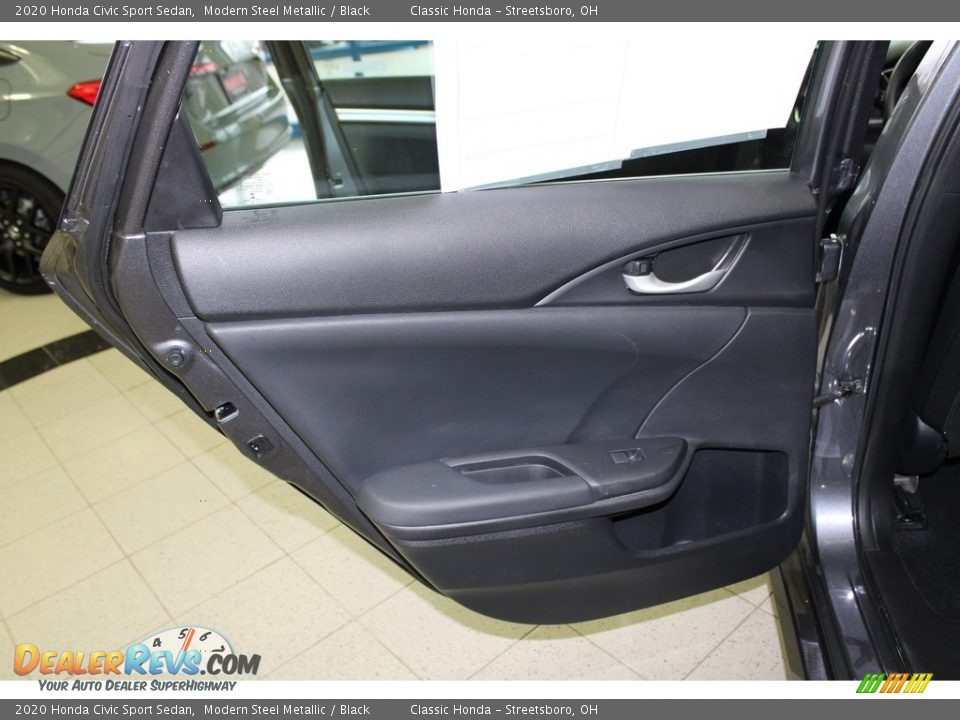 2020 Honda Civic Sport Sedan Modern Steel Metallic / Black Photo #22