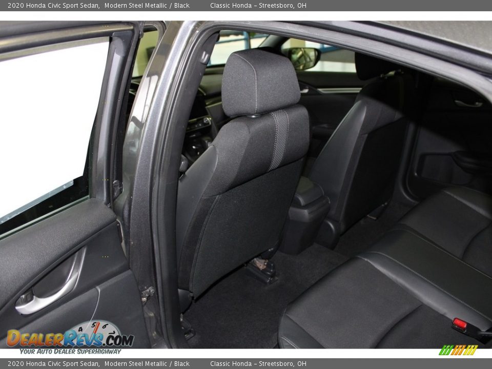 2020 Honda Civic Sport Sedan Modern Steel Metallic / Black Photo #23